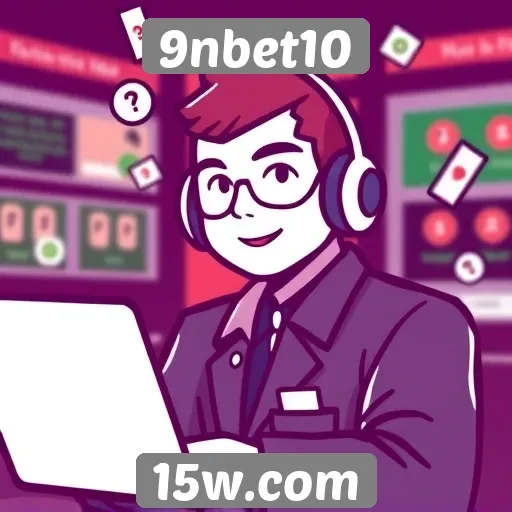 Suporte ao cliente no 9nbet10